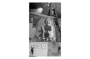 Fototapet Banksy Grey Collage 50x1000 - Artgeist sp. z o. o.