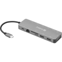 Sandberg USB-C 13-in-1 Travel Dock USB-hub - 13 porter - Sølv