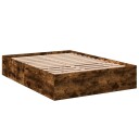  Sengeramme røkt eik 135x190 cm konstruert tre 8721102616778