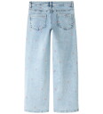 Name It Nkfrose Wide Emb Jeans 2010 Fr Noos   Blue   140
