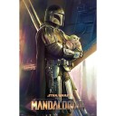Star Wars Plakat Mandalorian Clan of Two    91,5 x 61 cm