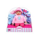 Lissi Myk Babydukke m/ flaske og pysjamas 28cm
