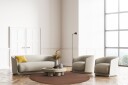 Runde tepper   Hamilton Deep Taupe Størrelse: Ø 240 cm