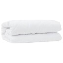 Vidaxl Quilts & Duner Hvit 155 x 220 cm Mikrofiber