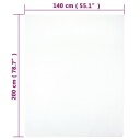 vidaXL Jerseylaken 2 stk hvit 140x200 cm bomull