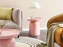 Sidebord Torrens - Pastellrosa