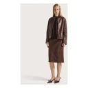 Seventy Dame Skjørt Brun XS,