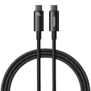 Baseus Tungsten Gold 240W USB-C Kabel 1m Svart