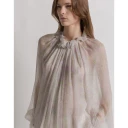 Alberta Ferretti Dame Bluser & Skjorter Beige L,