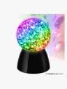 Partyfun Lights Fargeskiftende Glitterlampe 8cm