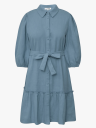 A View Linen dress Blå 38