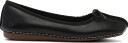 Clarks Ballerinasko Freckle Ice D Svart