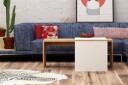 Mod Design Settbord 90 cm 2 Bord - Tre/Hvit