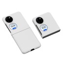 INCOVER Huawei P50 Pocket Hard Plast Deksel m. Gummibelagt Overflate - Hvit