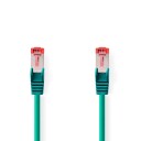 Nedis CAT6 S/FTP Nettverkskabel 3m RJ45 Rund Grønn