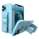 Hurtel iPhone X / Xs Hurtel Plastdeksel m. Stropp - Lyse Blå
