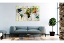 Bilde Colourful Travels 120x80 Artgeist sp. z o. o.