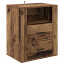  Nattbordskap Gammelt tre 50 x 36 x 60 cm Konstruert tre