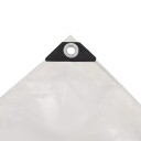 Presenning 650 g/m² 4x5 m hvit
