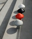 Pao Bordlampe bærbar Rød
