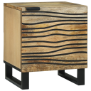  Nattbord 2 stk 40x33.5x46 cm Solid Mango Tre