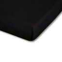 By Night Juniorlaken - 70x160x10cm - Formsydd laken til junior seng - Svart