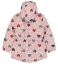 Mikk line Vinterjakke   Resirkulert   Heart AOP   Mikk line   1 år (80)   Vinterjakke Beige Rosa