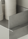 Normann Copenhagen Alu hylle 80 cm Aluminium