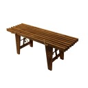 Hillerstorp Ecobench benk Brunoljet aske 120 cm Brun