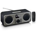Lenco DAR-030 DAB+ Radio med Bluetooth, Klokkeradio, Svart