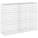 vidaXL Gabion med 5 mm tråd og 10x10 cm mesh 200x50x150 cm