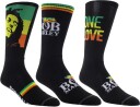Perri's  Bob Marley  Crew Socks (3 Pack Collector Guitar Shape Tin)