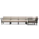 Nardi Maximo 5 hjørnesofa Basalto   Perla