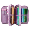 TOPModel Triple Pencil Case LED Dog Mood barometer   0412843  