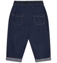 Hust and Claire Bukser - HcThea - Dark Blue Denim - Hust and Claire - 68 - Bukser - bomull - Blå - 62