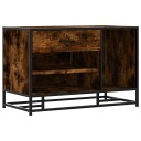  Skobenk røkt eik 80x40x53,5 cm konstruert tre og metall 8721102842856
