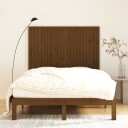 vidaXL Veggmontert hodegavl honningbrun 140x3x110 cm heltre furu