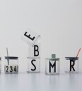 Design Letters sugerør med lokk Grønn