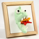 Creativ Company | Treramme m. maleplate 20,8 x 20,8 cm