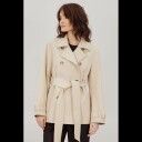 Jamina Jacket Sand XS Trench coat