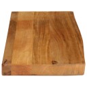  Bordplate 90x20x3,8 cm naturlig kant heltre mango 370563