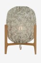 watt & VEKE   Bordlampe « Prisma Morris » i eik   Beige