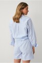 Ellos Collection Shorts med høy midje Blå