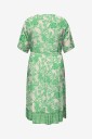 Only Carmakoma   Kjole carMarrakesh Life 2/4 V neck Dress   Grønn