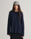 Lounge genser med rund hals EVENING BLUE XS