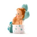 Kaketopp Baby Gutt i Gave 10cm 
