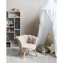 Lenestol Halby - Beige, lyst tre