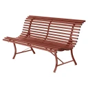 Fermob Louisiane sofa 150 cm Red ochre