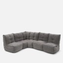 Mod 4 L Sofa Modulsofa Luscious Gray