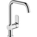 Oras Linea kjøkkenkran med buet tut 200 mm krom